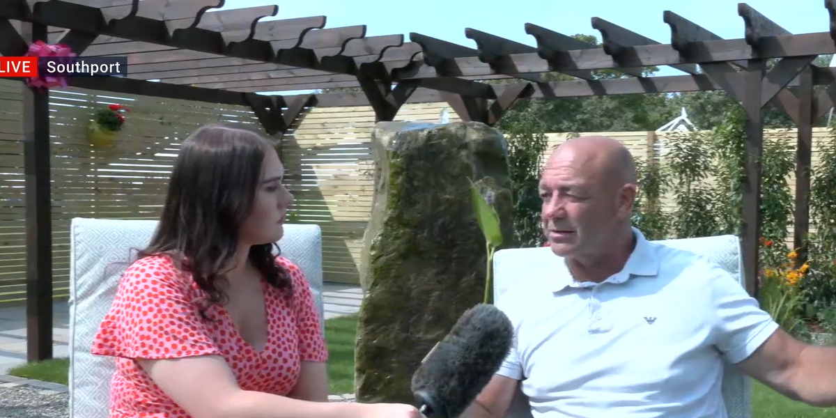 NextImg:WATCH: Southport flower show kicks off with memorial 'to show respect' for the victims of the stabbings