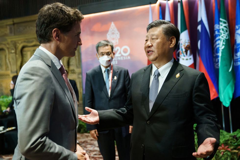 WATCH: Staggering moment China’s President Xi Jinping LECTURES Justin Trudeau on his ‘inappropriate’ behaviour