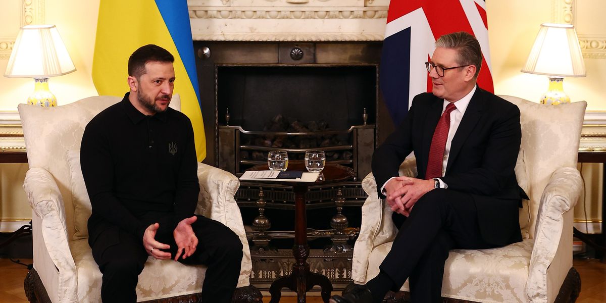 NextImg:Keir Starmer tells Volodymyr Zelensky Ukraine has 'full support of UK' after Donald Trump lashing
