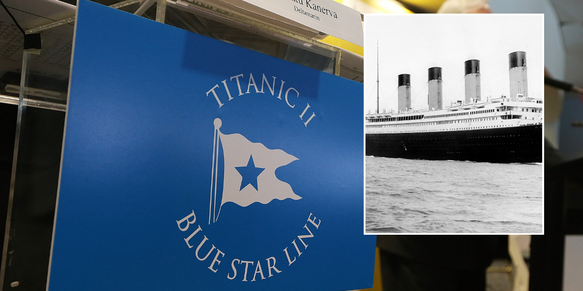 NextImg:Titanic II set to be built under plans unveiled by billionaire as he vows it will be 'far, far superior to the original'