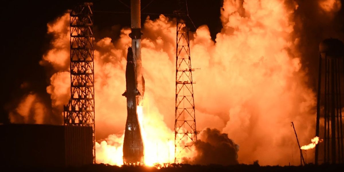 NextImg:Jeff Bezos launches rocket into space as Amazon owner challenges Elon Musk's space dominance