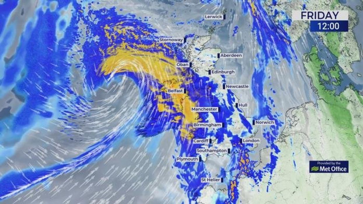 Drivers warned of 95mph winds this weekend from Storm Amy as thousands face disrupted travel