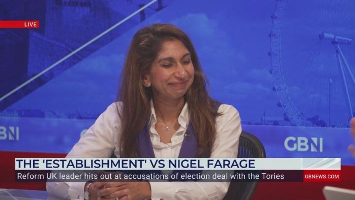 'They're running scared - it's just like Brexit!' Suella Braverman says 'lefty establishment is petrified' of Nigel Farage