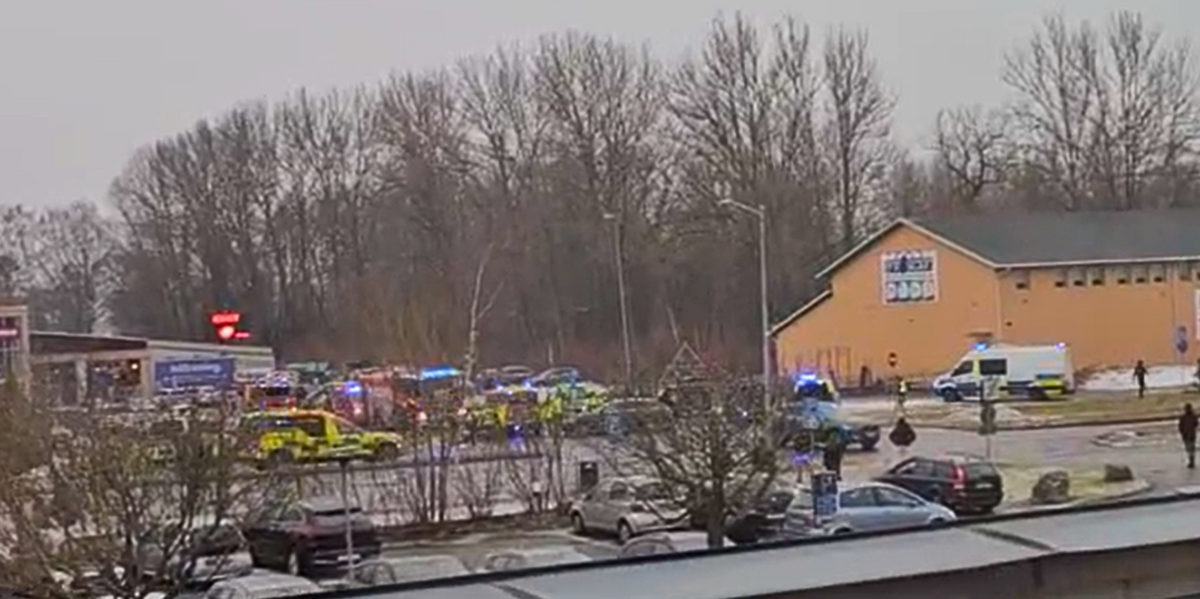 NextImg:At least five people shot at Swedish school 'with automatic weapon' as police warn of 'deadly violence'