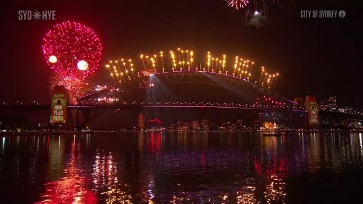 WATCH: Sydney celebrates the New Year with iconic firework display