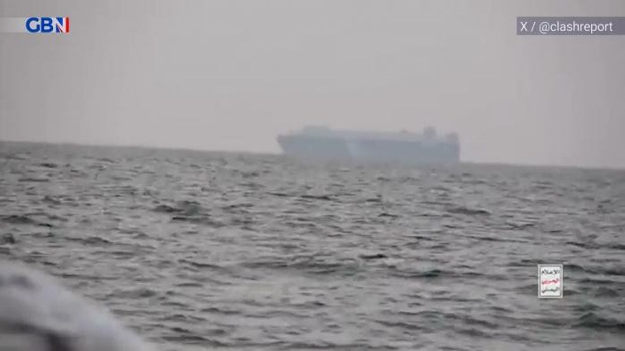 WATCH: Terrifying footage of Israel ship being hijacked by Houthi terrorists