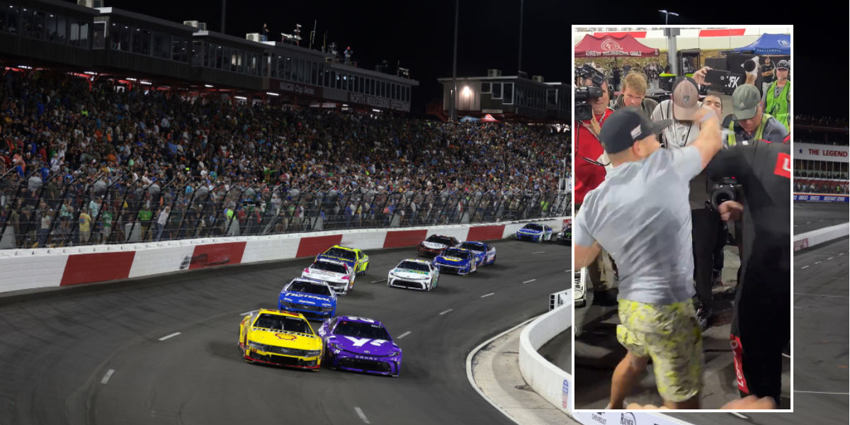 NextImg:NASCAR All-Star Race erupts into chaos as brawl breaks out between rivals following crash