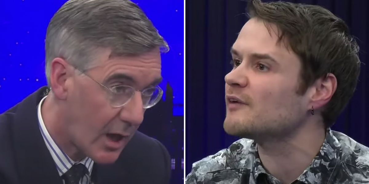 NextImg:Jacob Rees-Mogg brilliantly slaps down Just Stop Oil protester for ‘wanting to make Britons poor’