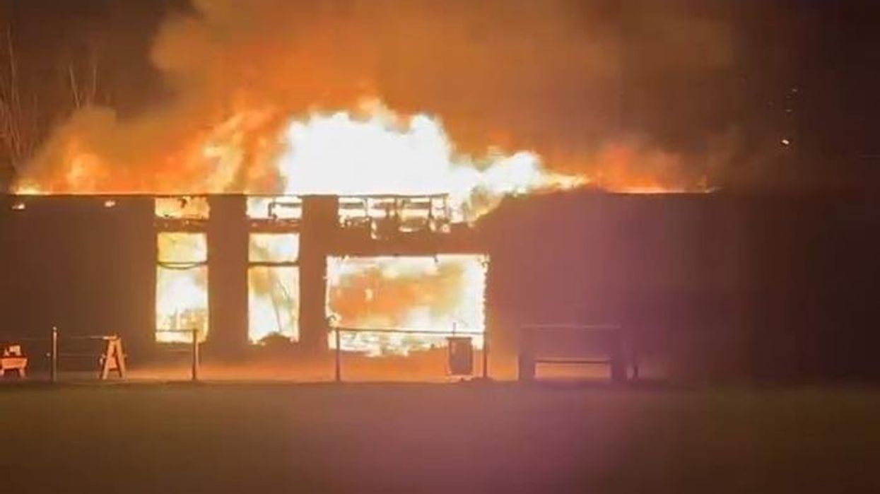 Exmoor fire: Arsonist sparks Christmas blaze as firefighters rush to tackle inferno after 'deliberate ignition'