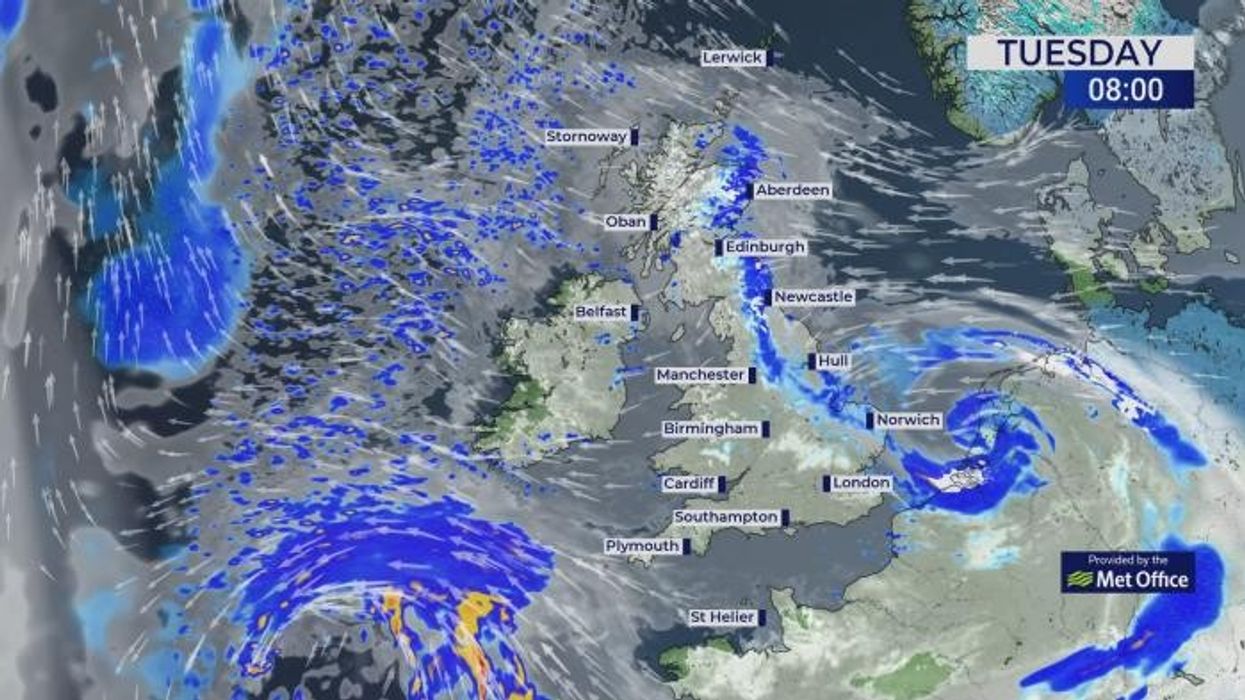UK weather: Scandinavian ice dome and Baltic winds will keep Britain freezing and 'feeling the bite'