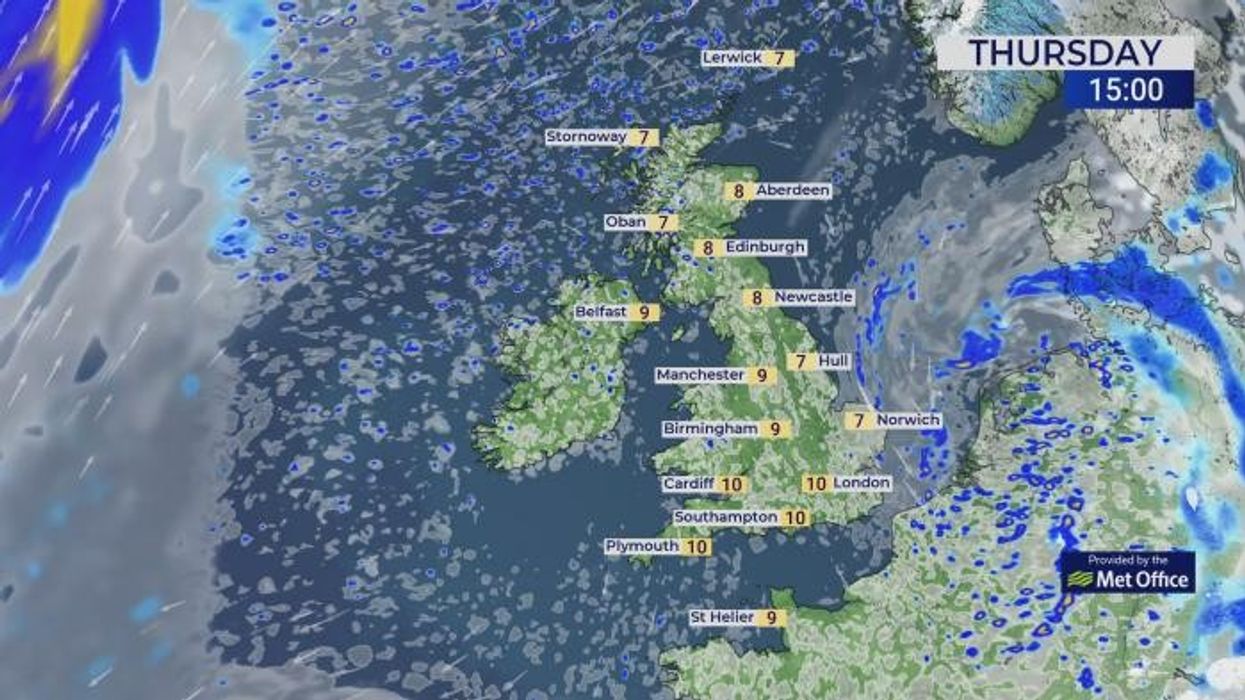 UK weather: Temperatures plummet towards FREEZING but balmy Britain hotter than Athens in just weeks