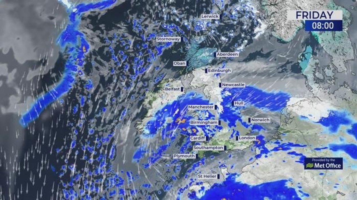 Met Office issues snow and ice warning as yellow alert engulfs Britain