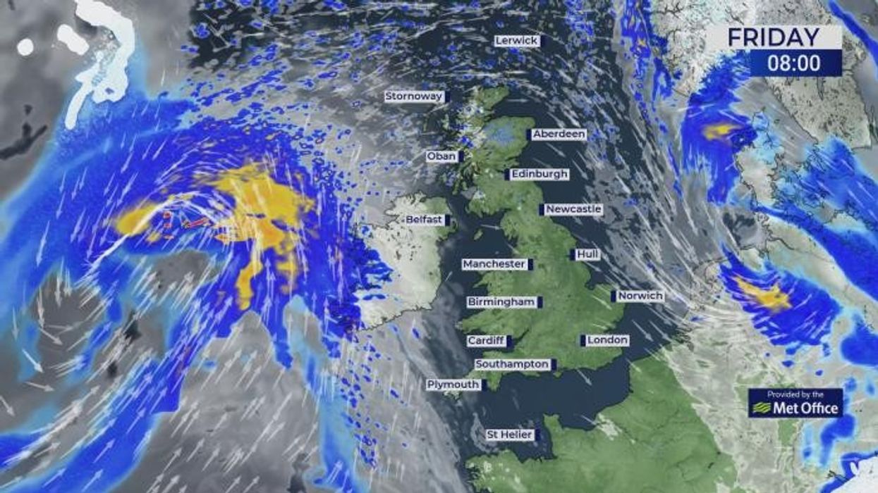 Storm Darragh: ‘Deafening mini-tornado’ strikes Staffordshire as Britons face more weather chaos ahead of rare Met Office wind warning
