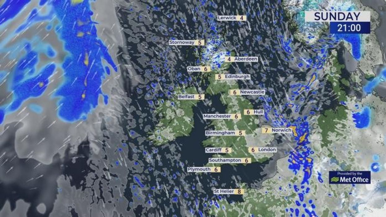 UK weather: 'Blustery showers' and 'freezing' temperatures to blast Britain as polar chill continues