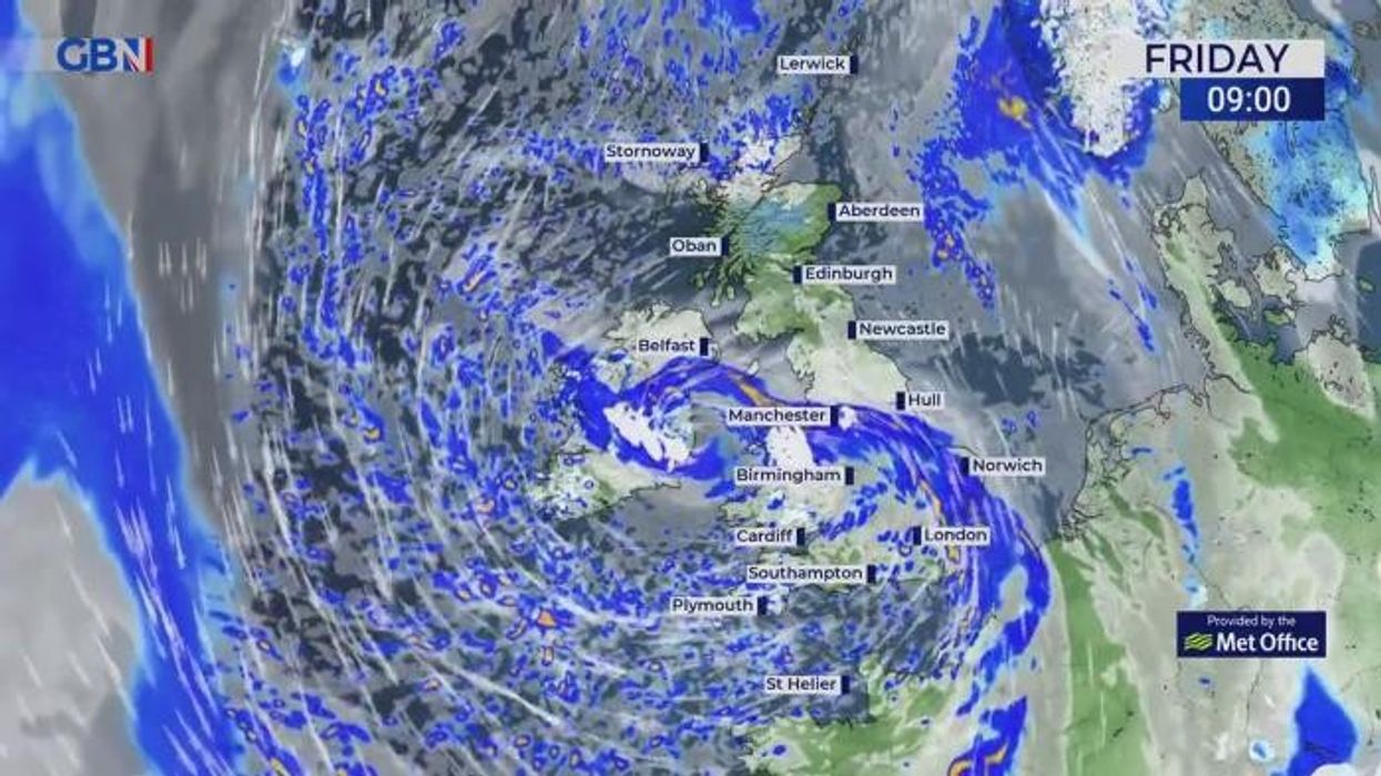 UK snow forecast: Warning 'snow in the mix' as frontal band hits Britain