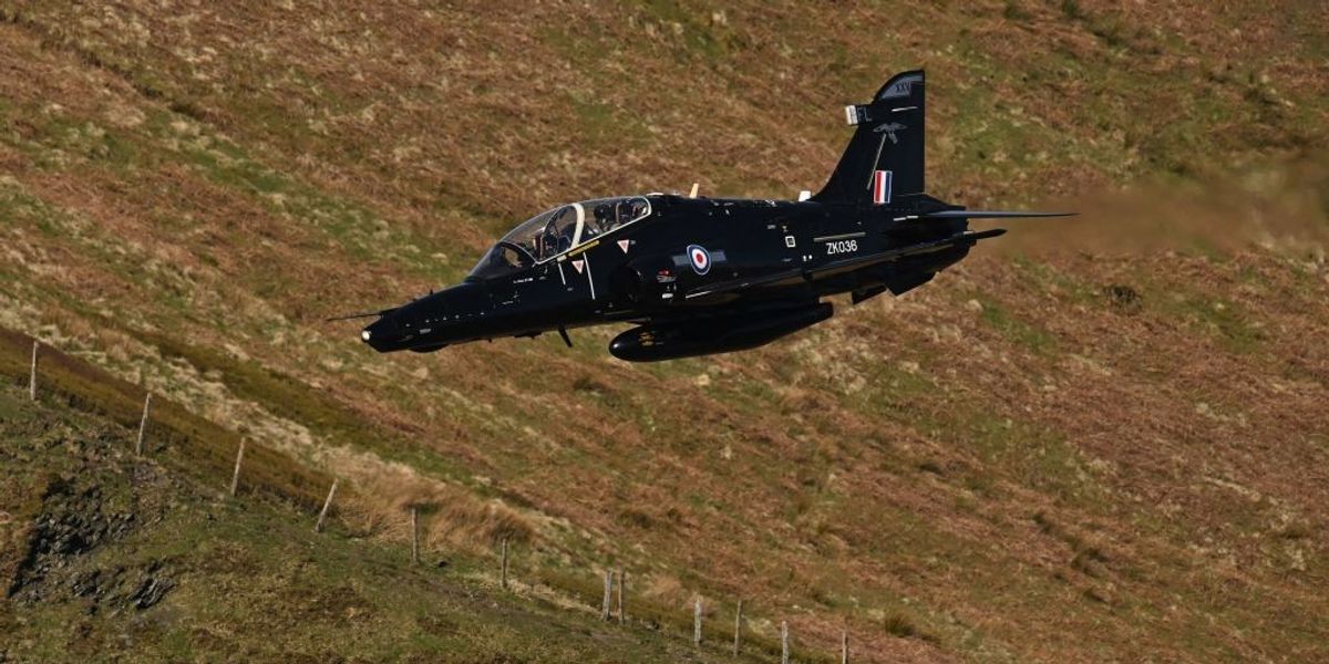 NextImg:UK spending millions to send RAF pilots abroad to train as 'Hawk jet engines blow up'