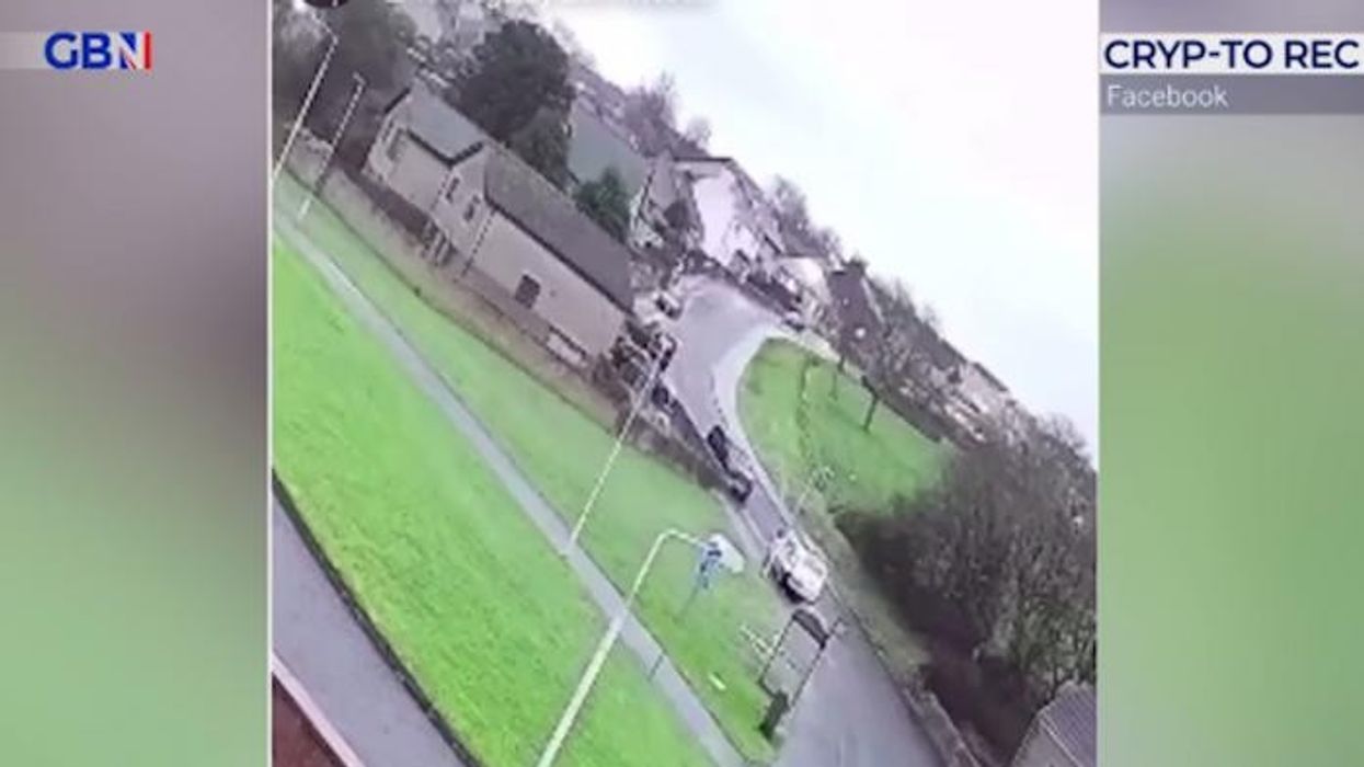 Cold weather chaos: School bus smashes into parked cars as ice rink Britain sees temperatures plunge to -8C