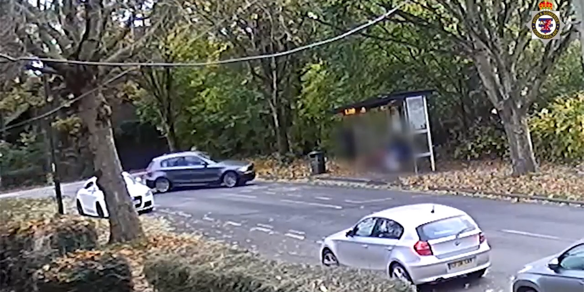 NextImg:Watch the moment a driver RUNS from the scene of crash after hitting little boy with BMW
