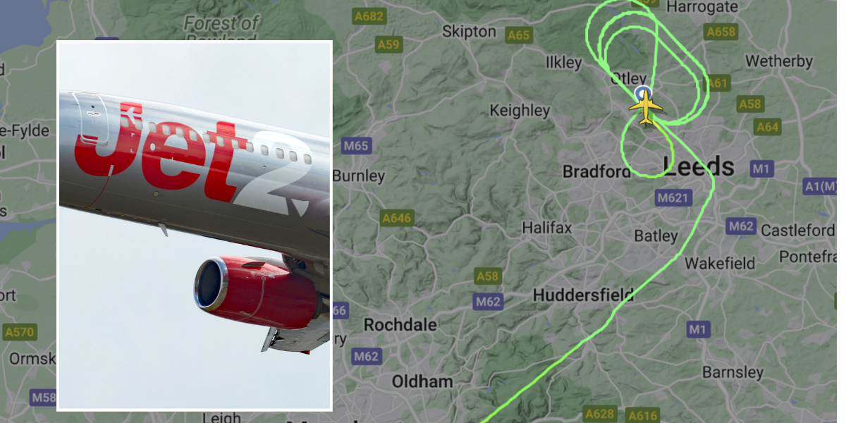NextImg:Jet2 plane forced to make emergency diversion after being hit by bird