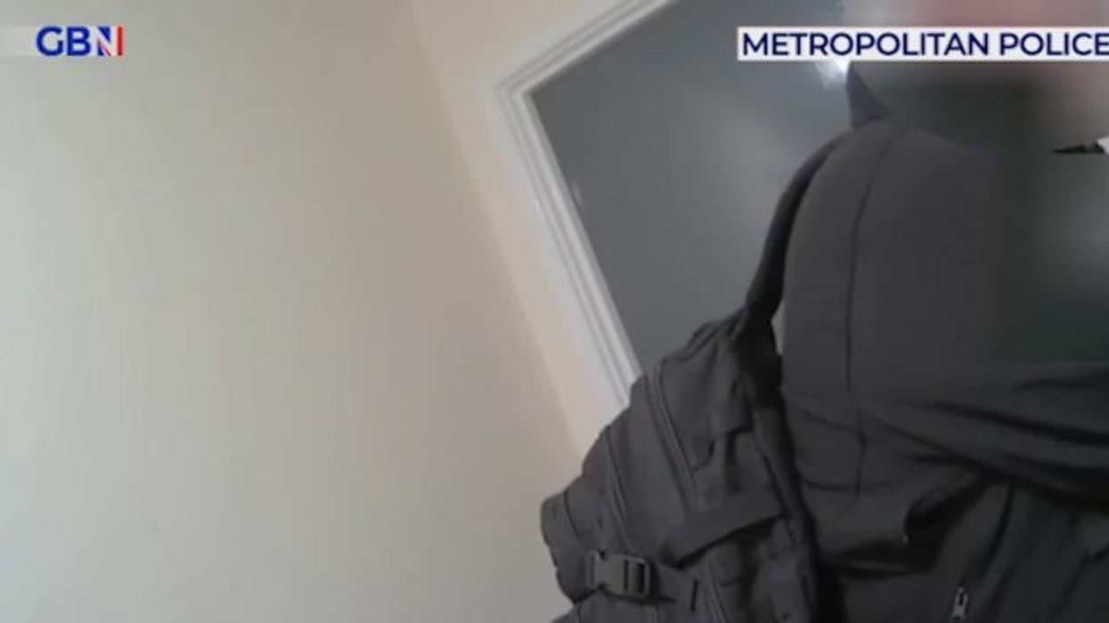 Moment police enter Newcastle property and seize crucial evidence in manhunt for London chemical attacker