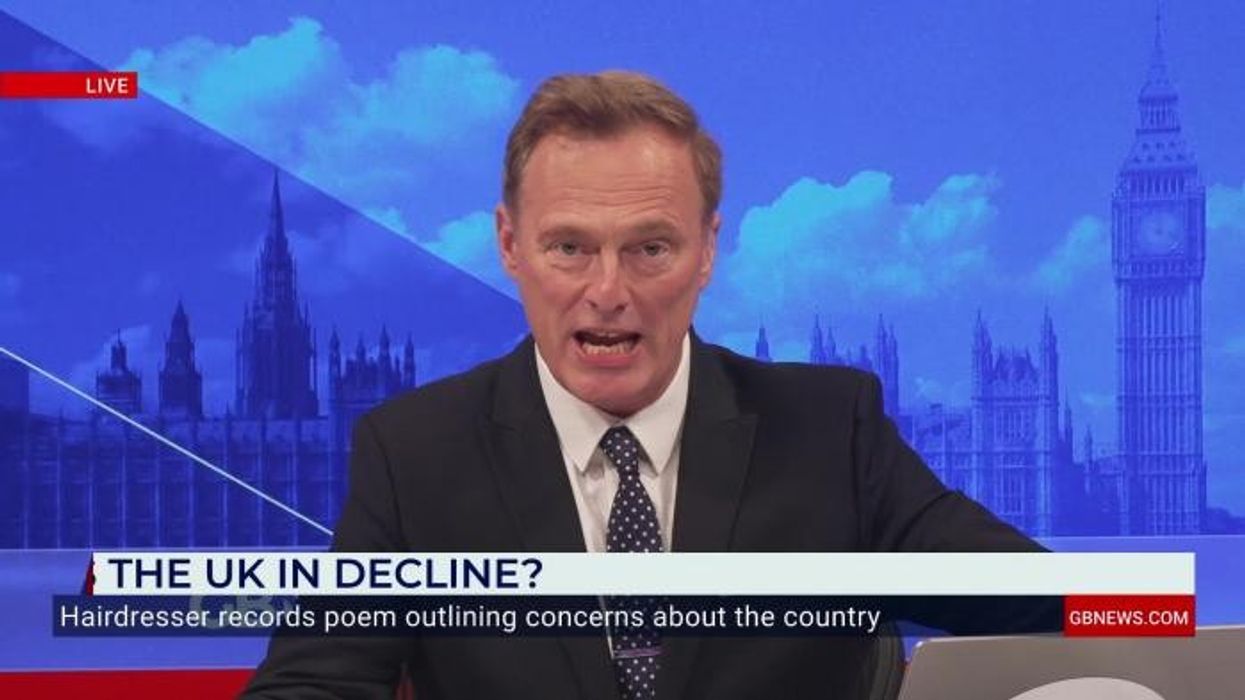 Emotional moment Martin Daubney can't control tears as hairdresser shares poem on the state of Britain