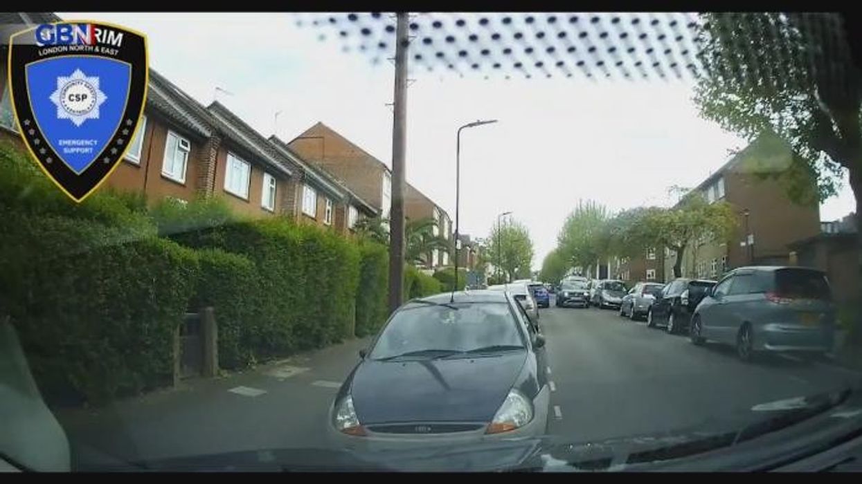 Horror moment two men threaten to KIDNAP Jewish man and throw him in boot of a car