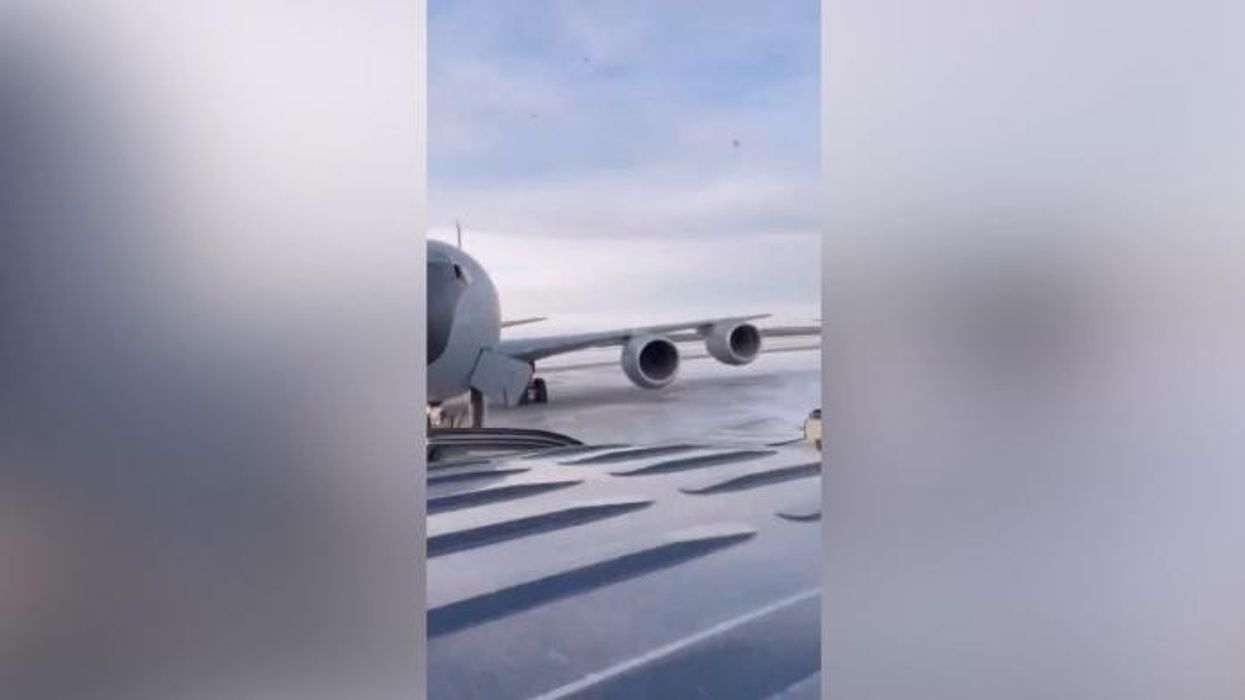 Watch staggering moment F-35 fighter jet crash lands after spiralling out of control