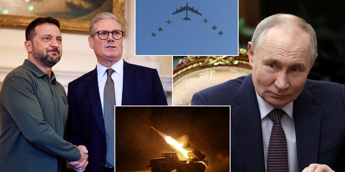 NextImg:Standoff in the skies over Europe as Nato scrambles warplanes after Putin uses bombers to PUMMEL Ukraine