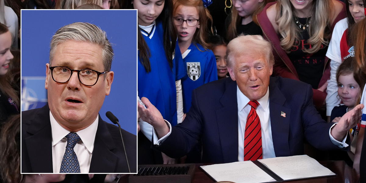 NextImg:Starmer urged to follow Trump and ban trans athletes from women's sport - 'Sex in sport really matters!'