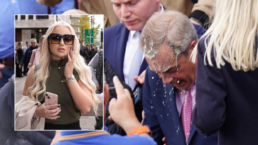 Nigel Farage milkshake attacker DODGES jail despite admitting to offence