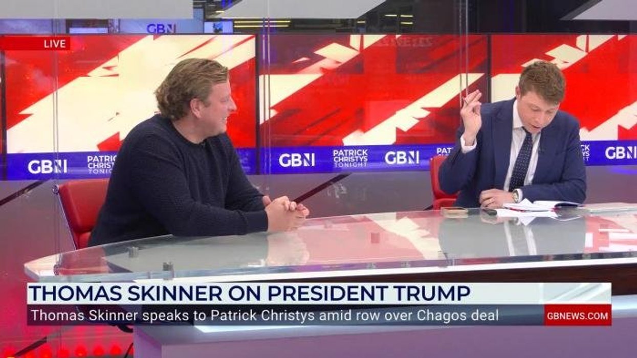 WATCH: 'He says what he thinks!' Thomas Skinner shares his thoughts on Donald Trump