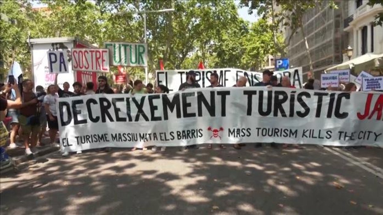 'Expect hostility' - Anti-tourist protesters threaten Britons with ANOTHER summer of fury in chilling new warning to GB News