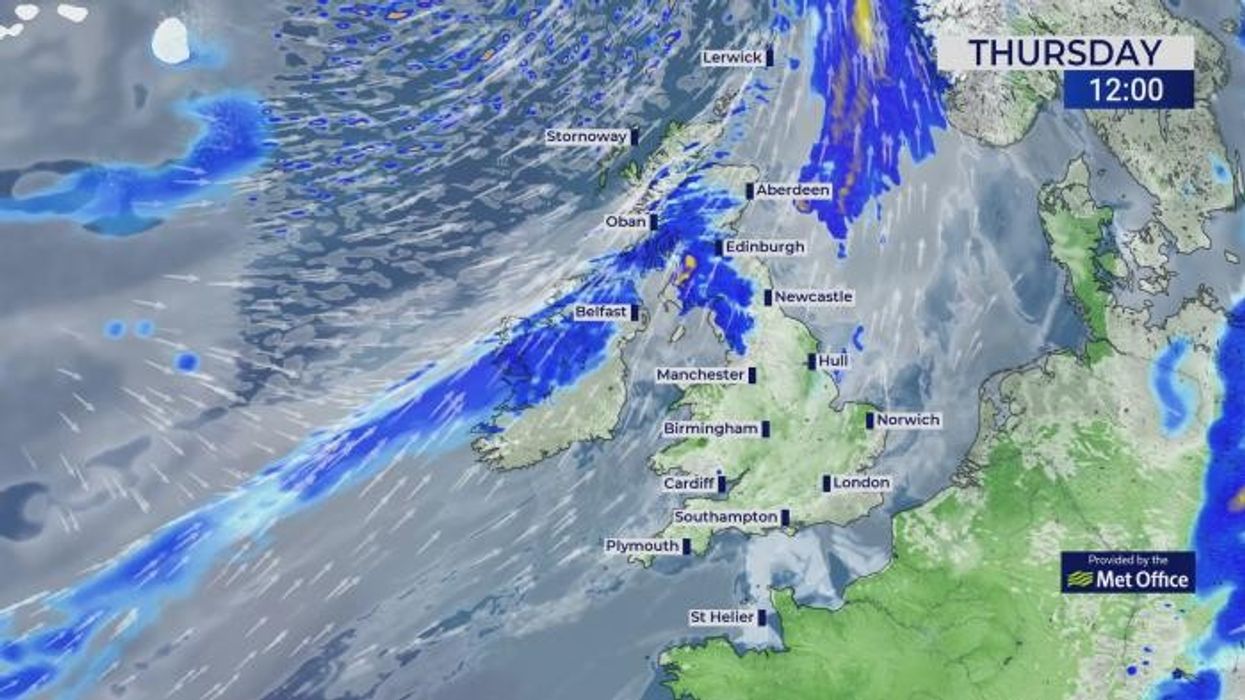 UK weather forecast: Britain set for WASHOUT with record rainfall to get even WORSE as 'low pressure from North Sea' sweeps in