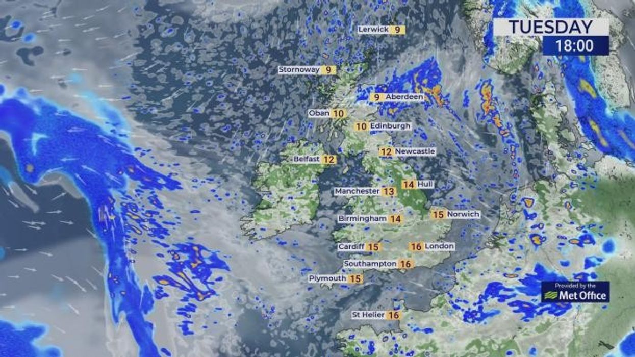 Rain-soaked Britain issued fresh yellow weather warning as deluge to hit in just days