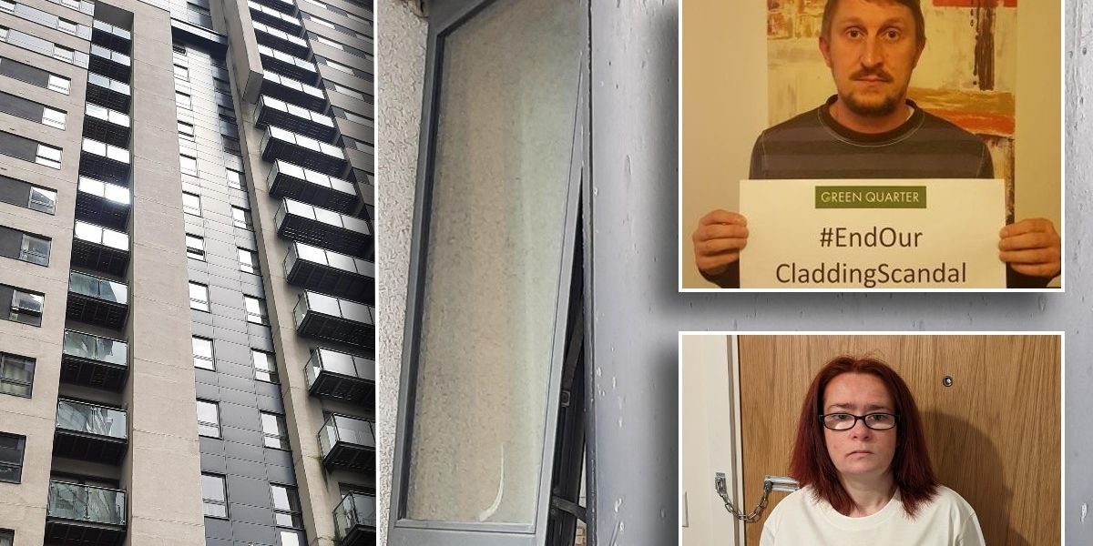NextImg:Tower block residents ‘don't feel safe’ as 300,000 people live with flammable cladding