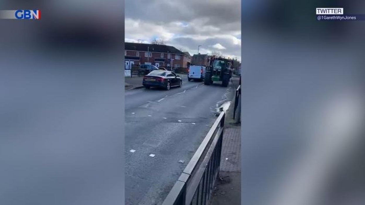 Welsh farmers blockade minister's office with tractors amid row over new eco rules