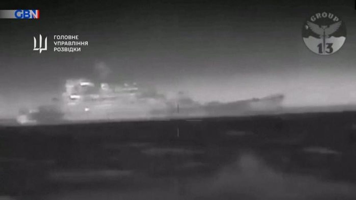 Russian warship EXPLODES as Ukraine sends 'Valentine’s gift for Putin'