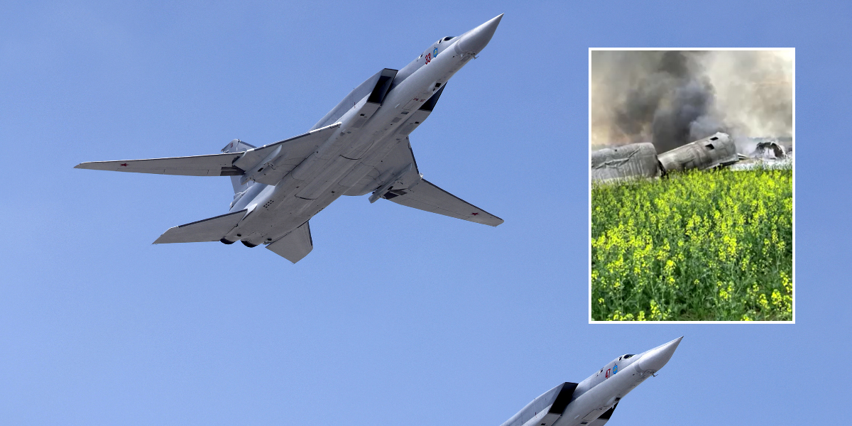 NextImg:Putin's nuclear aircraft SHOT DOWN by Ukraine as sudden plunge from sky caught on camera