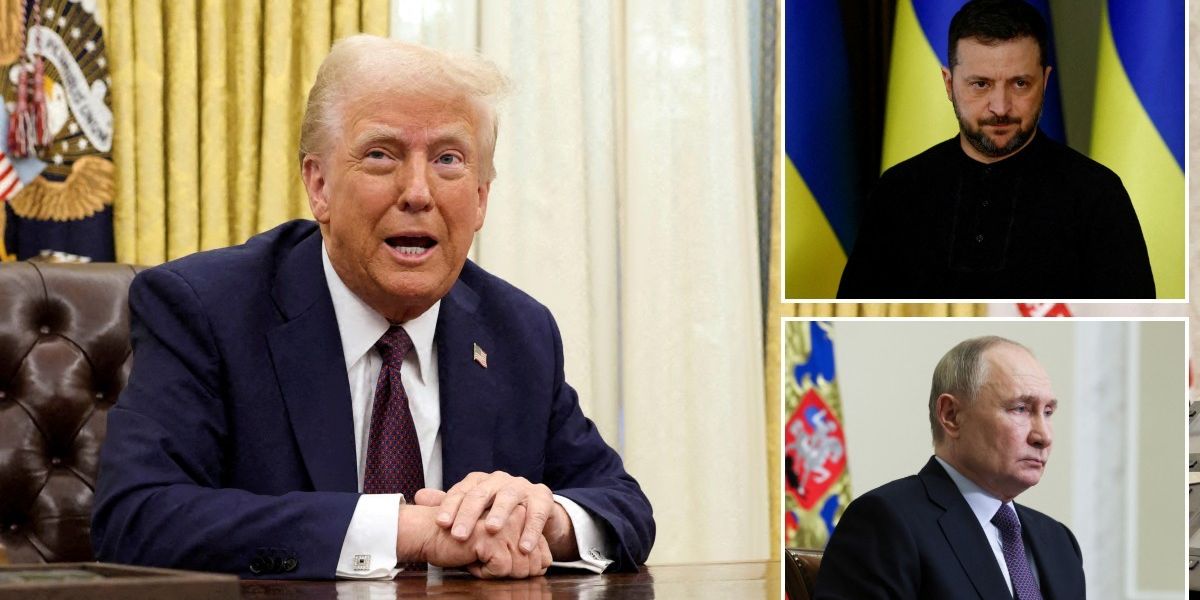 NextImg:Zelenskyy hits back at Trump as he claims Potus trapped in Russian 'disinformation space'