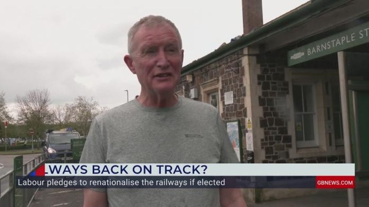 WATCH: 'Can we afford it?!' Britons respond to Labour's plan to 'nationalise the railways'