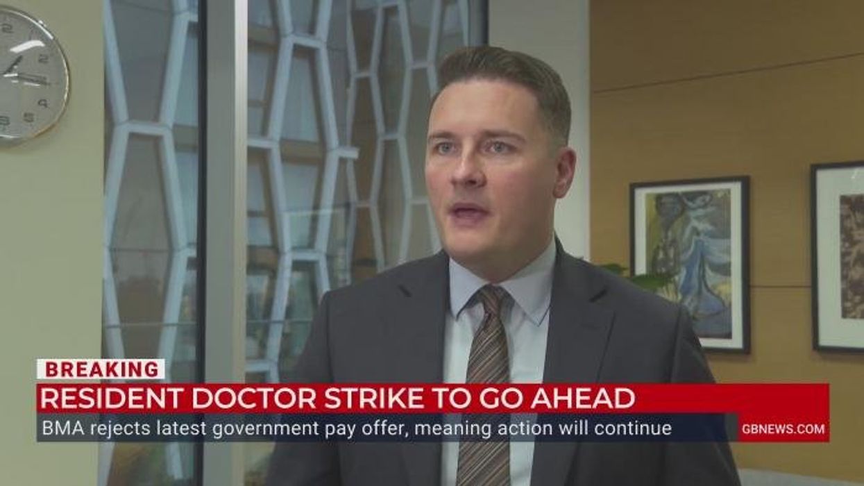 WATCH: Wes Streeting slams 'irresponsible' resident doctor strike after rejecting offer