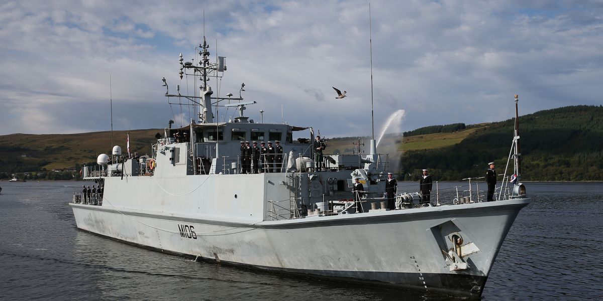 NextImg:'Tired' officer was reason behind Royal Navy warship coming within 'hair's breadth' of terrifying crash with oil tanker