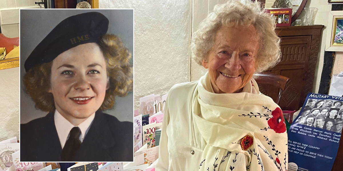 NextImg:Remembrance Day: 100-year-old veteran proud to remember friends who 'gave their youth' for Britain