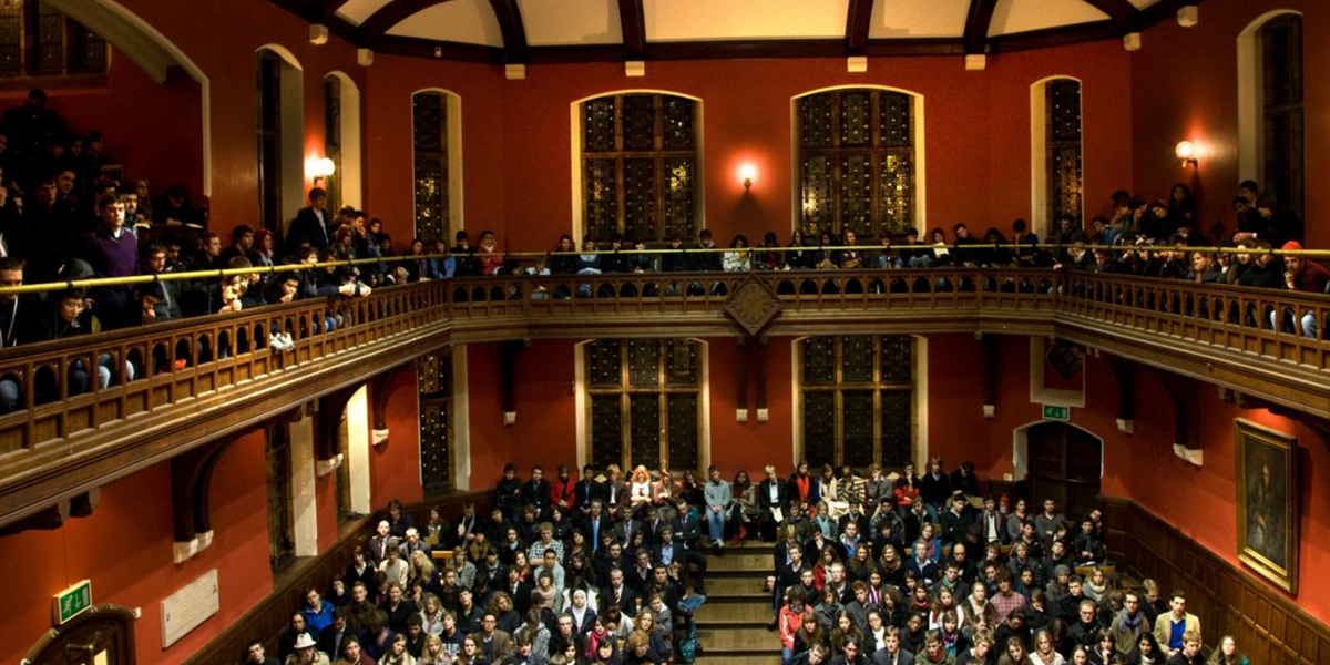 NextImg:Pro-Israel speakers branded 'genocidal maniacs' as Oxford students pass shock motion to declare Israel an 'apartheid state responsible for genocide'
