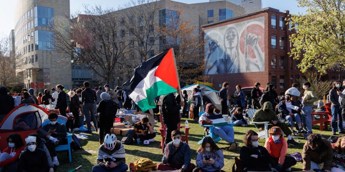 NextImg:Pro-Palestine protests at US university 'infiltrated by professional organisers'