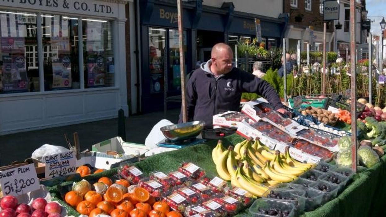 Young market traders told they ‘could be the next Alan Sugar’
