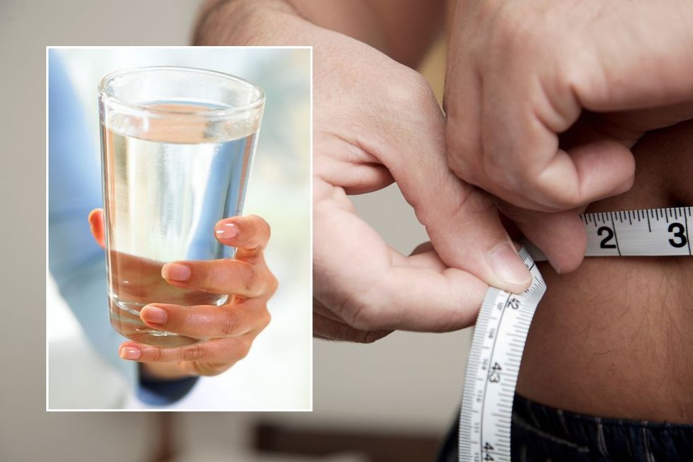 water and weight loss