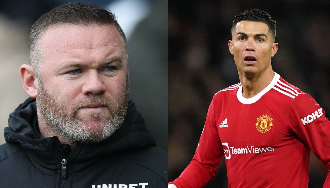 Wayne Rooney and Cristiano Ronaldo