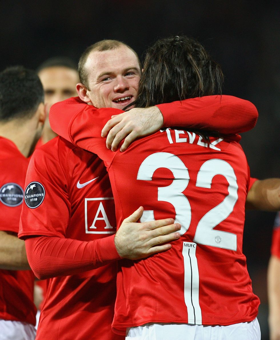 Wayne Rooney, Carlos Tevez