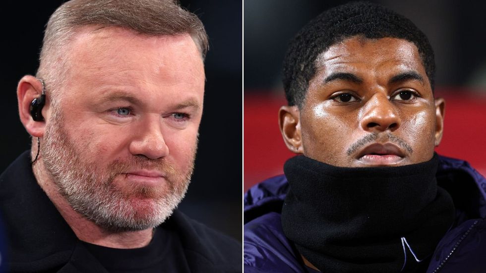 Wayne Rooney has challenged Marcus Rashford\u2019s suggestion that Manchester United\u2019s turbulent environment was responsible for the forward\u2019s inconsistent form during his decade at Old Trafford
